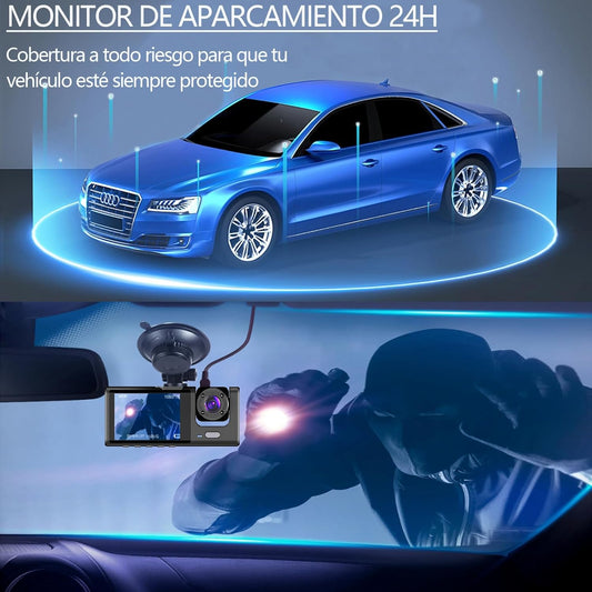 Cámara Full HD 1080P para auto